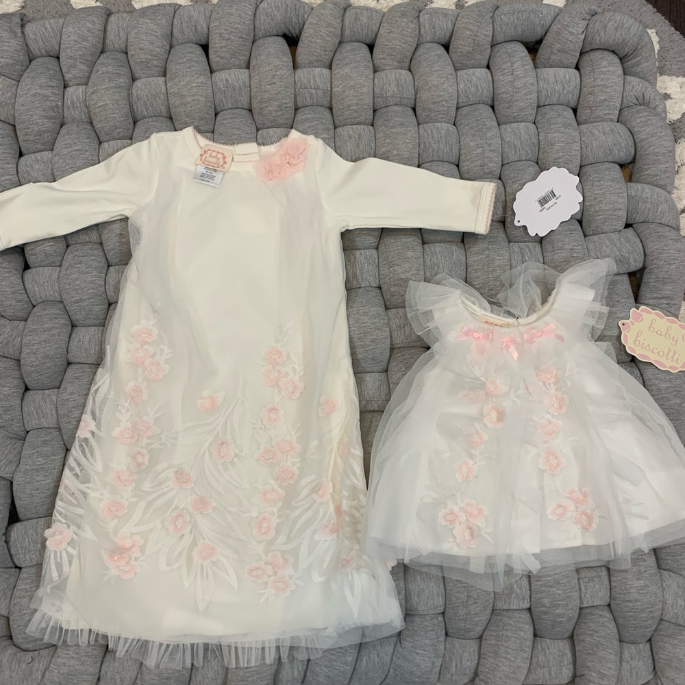 Baby Biscotti Dresses 0-3 months